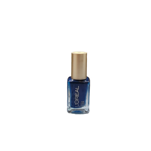 L'OREAL PARIS Color Nail Polish 0.39 fl oz-227 NAVY KNIT - Picture 2 of 4